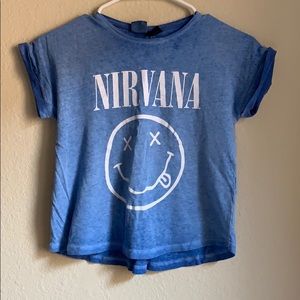 Girls Zara ‘Nirvana’ tee